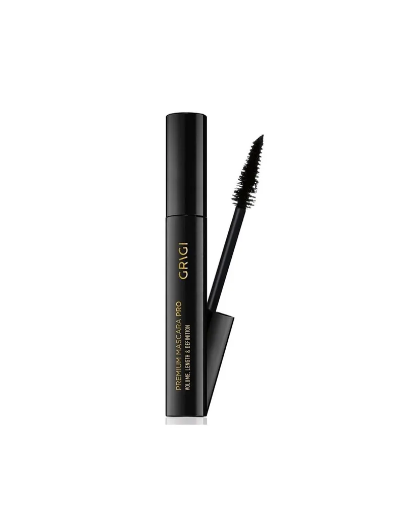 GRIGI PREMIUM MASCARA PRO BLACK LENGHT VOLUME AND DEFINIITON