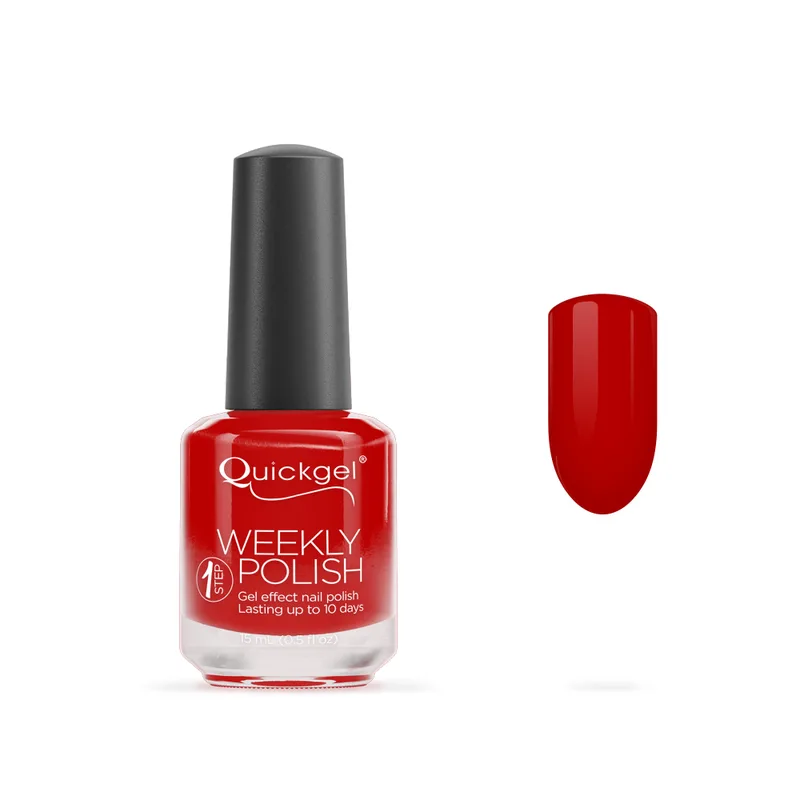 Quickgel No 218 - Passion Βερνίκι 15 ml - Weekly polish