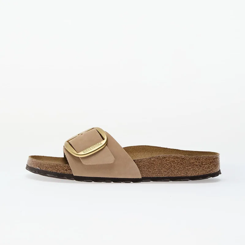 Sneakers Birkenstock Madrid Big Buckle Natural Leather Nubuck Sandcastle EUR 39