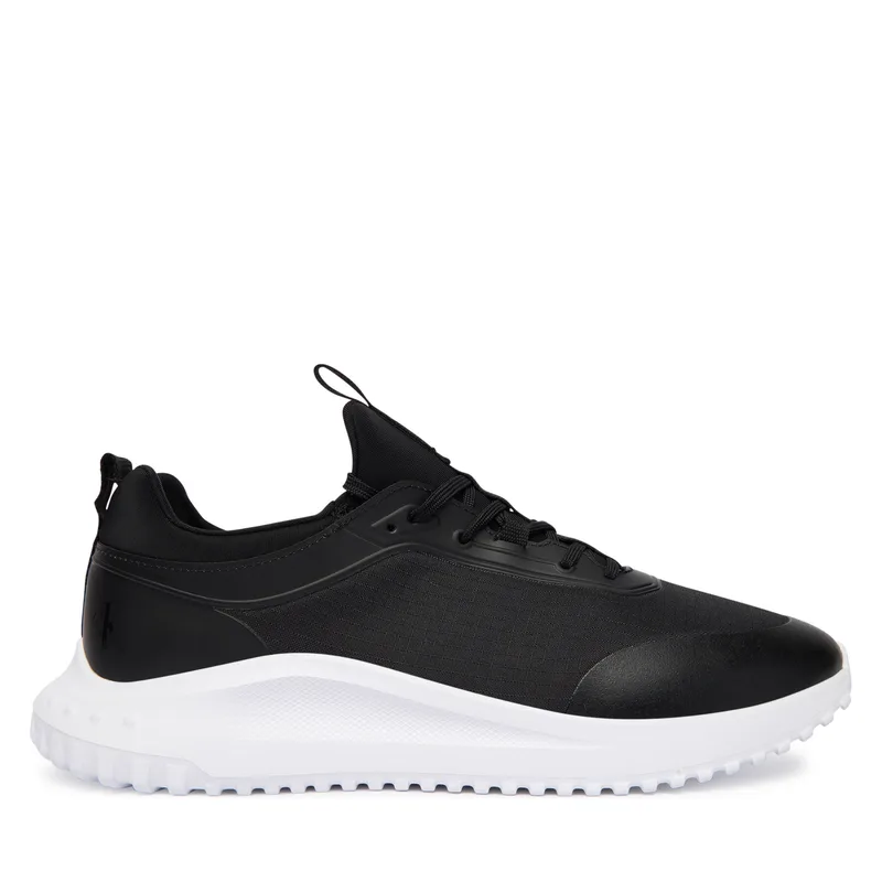 Αθλητικά Calvin Klein Eva Runner Laceup Sock Mat Mix YM0YM01443 Μαύρο