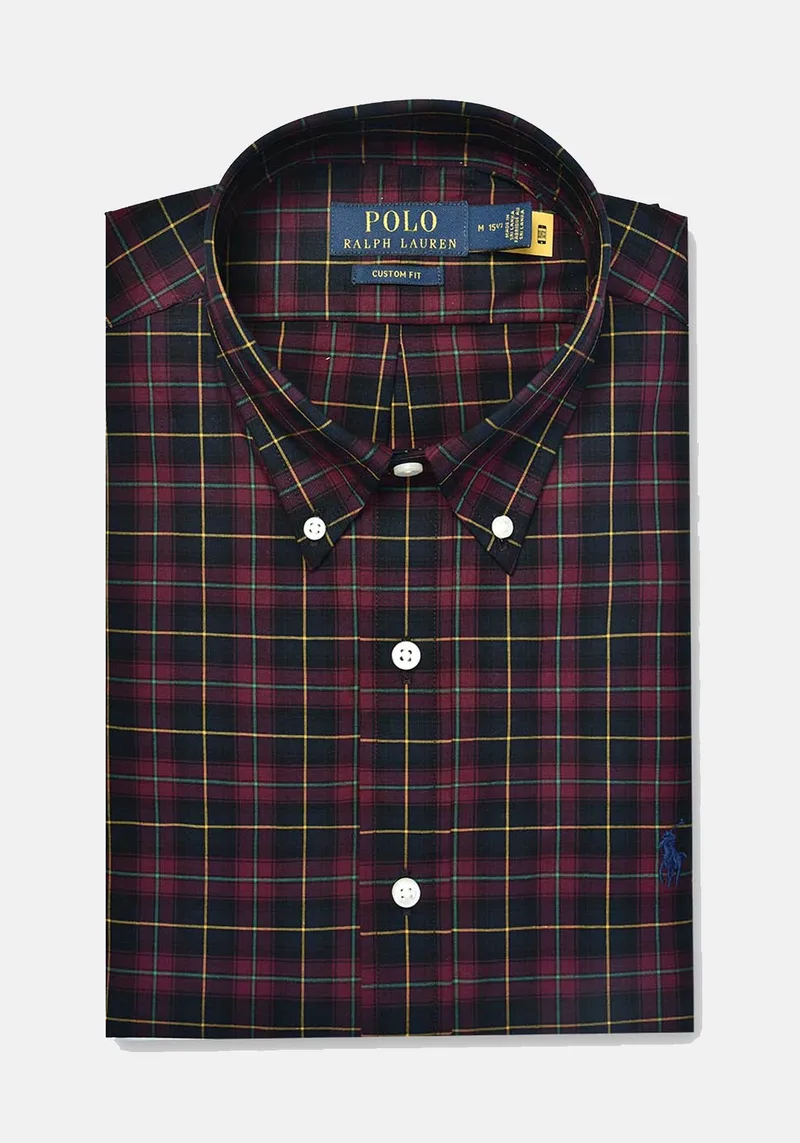 Polo Ralph Lauren Πουκάμισο της σειράς Check - 710885086 001 Red Multi