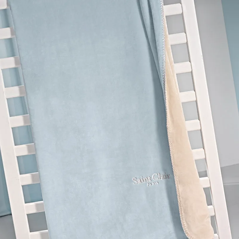 Κουβέρτα Fleece Μονή 160X220 Saint Clair Tresor Sky (160x220)
