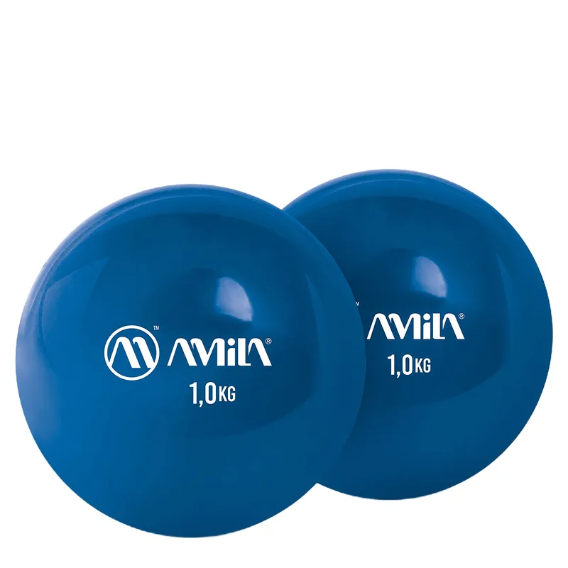 Μπάλα Ενδυνάμωσης Palm Ball 1kg Μπλε