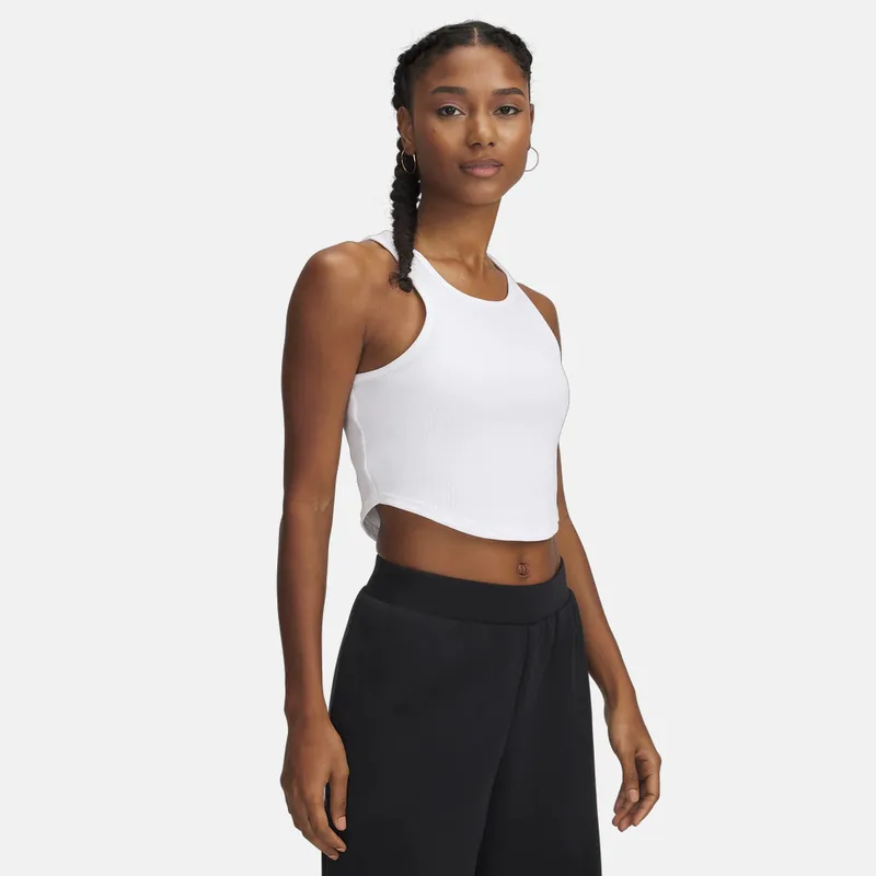 Under Armour Rival Γυναικείο Cropped Αμάνικο T-Shirt (9000220152_44236)