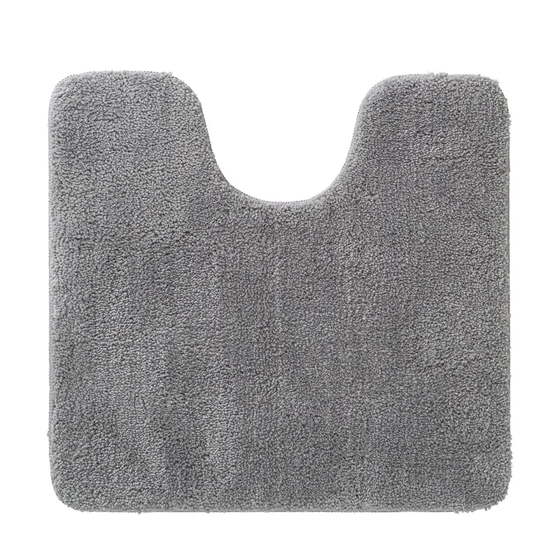 Ταπέτο Λεκάνης Αντιολισθητικό Polyester 57x60εκ. Cosima Grey Sealskin 800633 (Ύφασμα: Polyester, Χρώμα: Γκρι) - sealskin - sl-800633