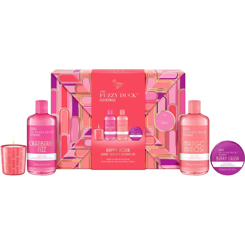 Baylis & Harding The Fuzzy Duck Cotswold Cocktails σετ δώρου στη μπανιέρα