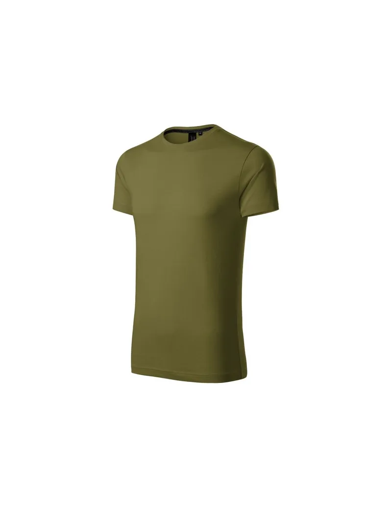 Malfini Ανδρικό Διαφημιστικό T-shirt Κοντομάνικο σε Γκρι Χρώμα MLI-153A4