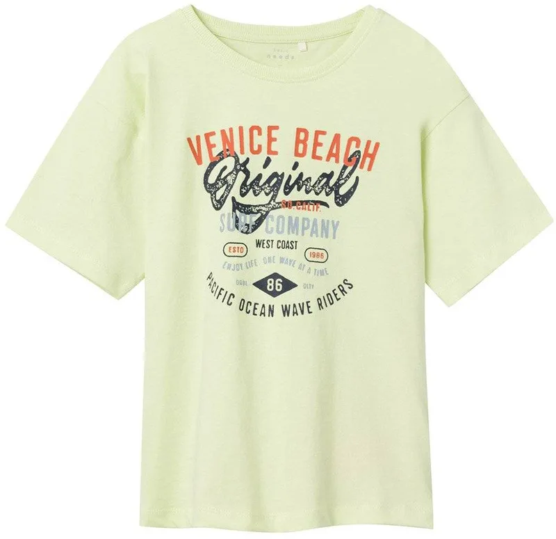 T-SHIRT NAME IT 13214372 NKMVAGNO ΑΝΟΙΧΤΟ ΠΡΑΣΙΝΟ (122-128 CM)-(7-8 ΕΤΩΝ)