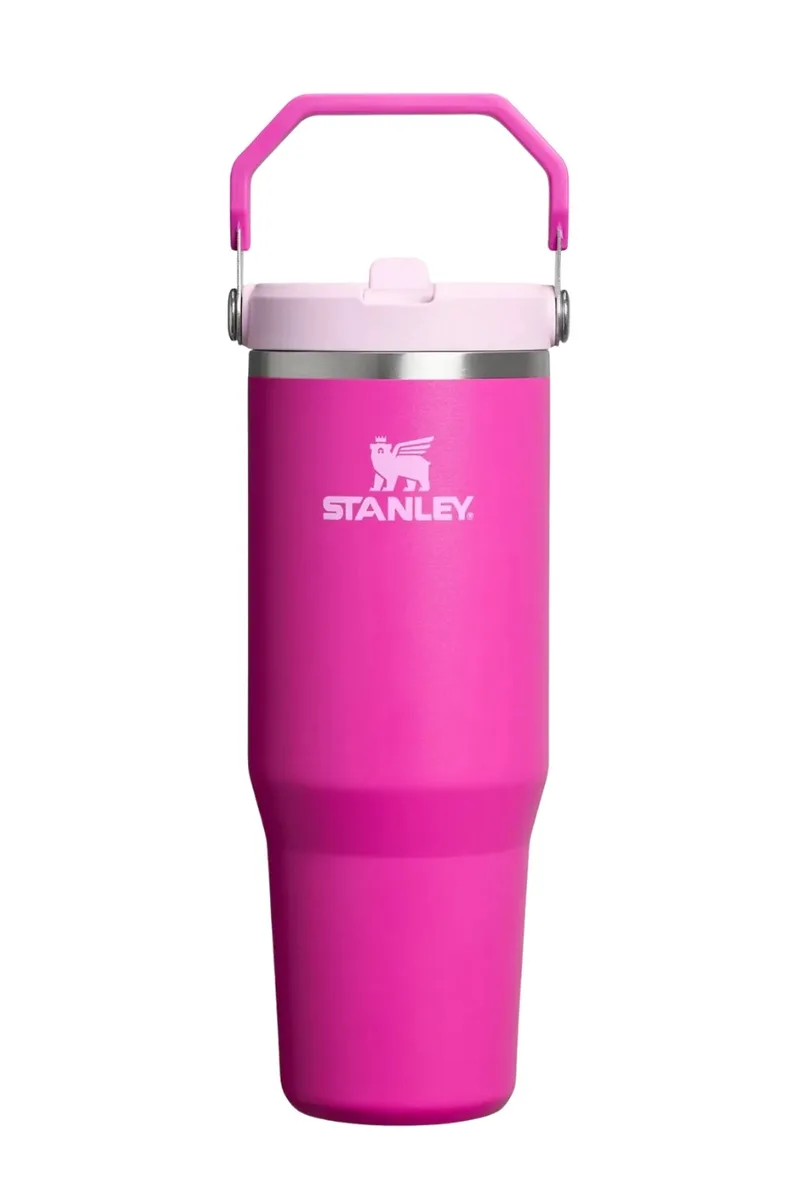 STANLEY Θερμοί The IceFlow Flip Straw 2.0 Tumbler 0.89L/30oz - Violet Blossom-10-13424-060-PINK