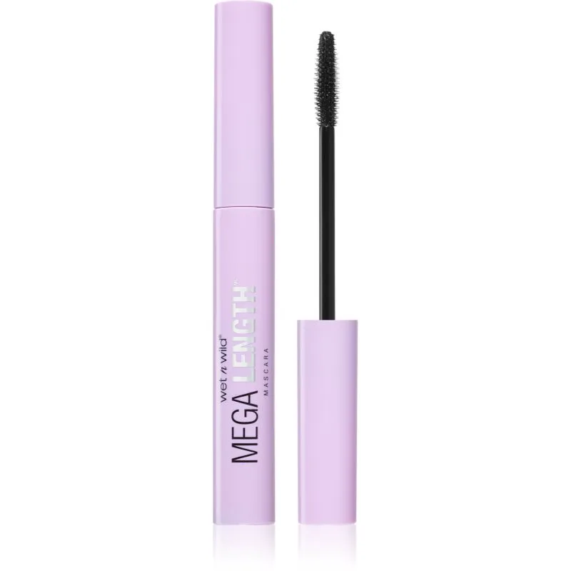 Wet n Wild MegaLength μάσκαρα για επιμήκυνση και γεμάτες βλεφαρίδες απόχρωση Very Black 6 ml