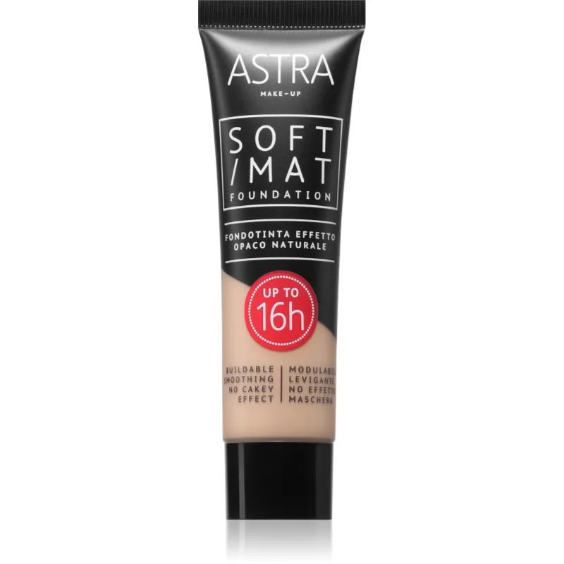 Astra Make-up Soft Mat Foundation ελαφρύ μεικ απ απόχρωση 003 sand 30 ml