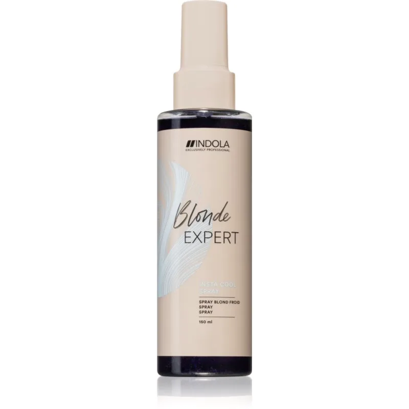 Indola Blond Expert Insta Cool σπρέι για τα μαλλιά εξουδετέρωση κίτρινων αποχρώσεων 150 μλ