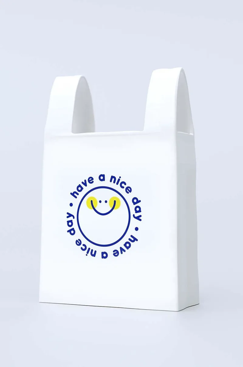 Διακοσμητικό βάζο Fluid Market Plastic Bag Vase