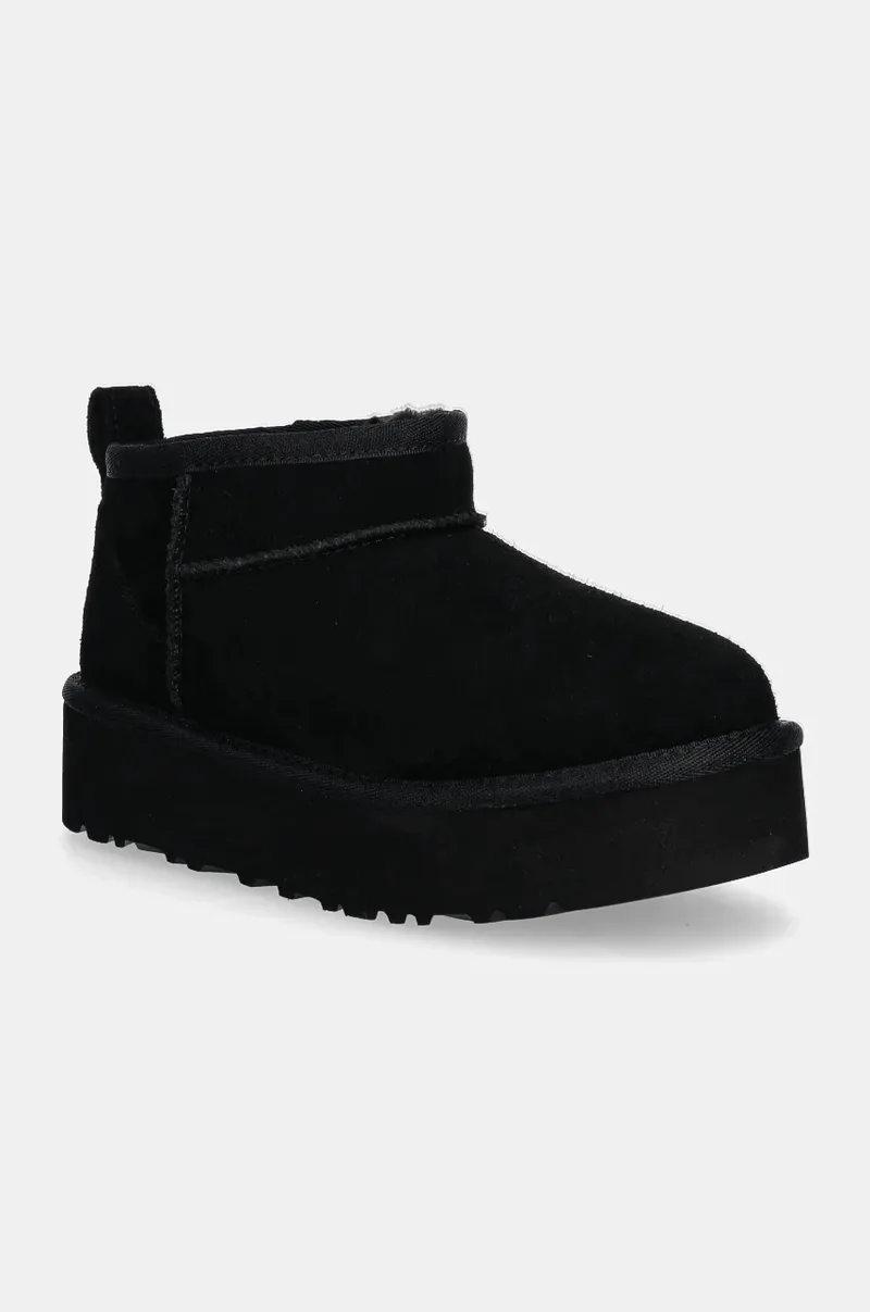 Μπότες σουέτ για παιδιά UGG CLASSIC ULTRA MINI PLATFORM
