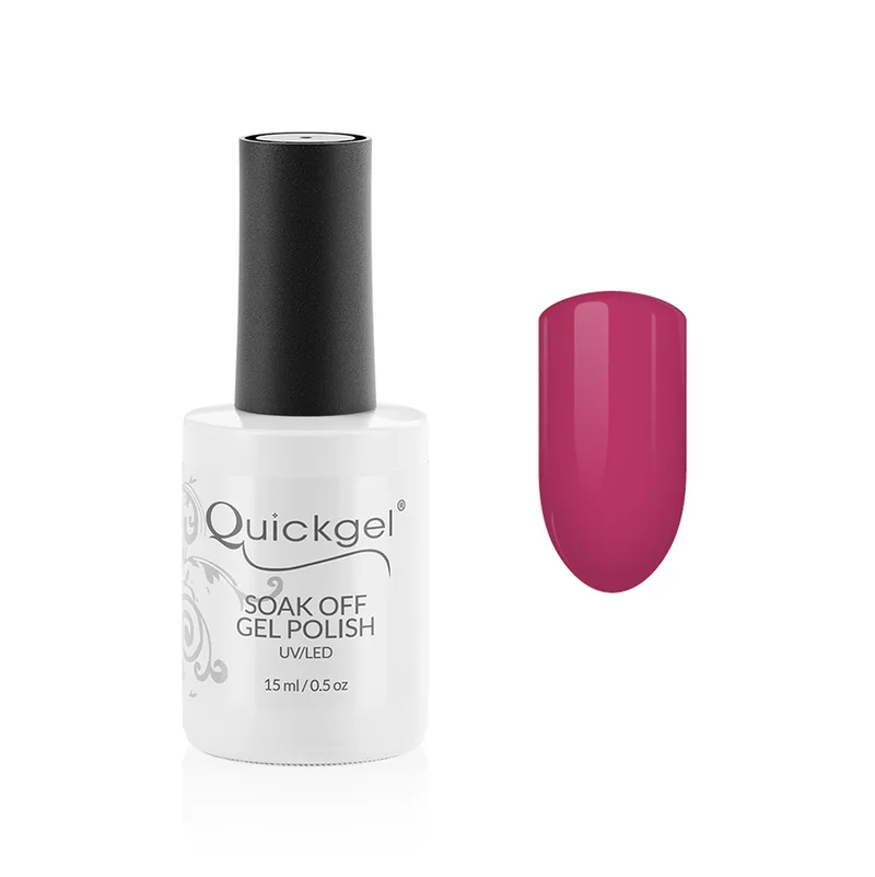 Quickgel No 5 - Ροζ Lady- Ημιμόνιμο Βερνίκι 15 ml