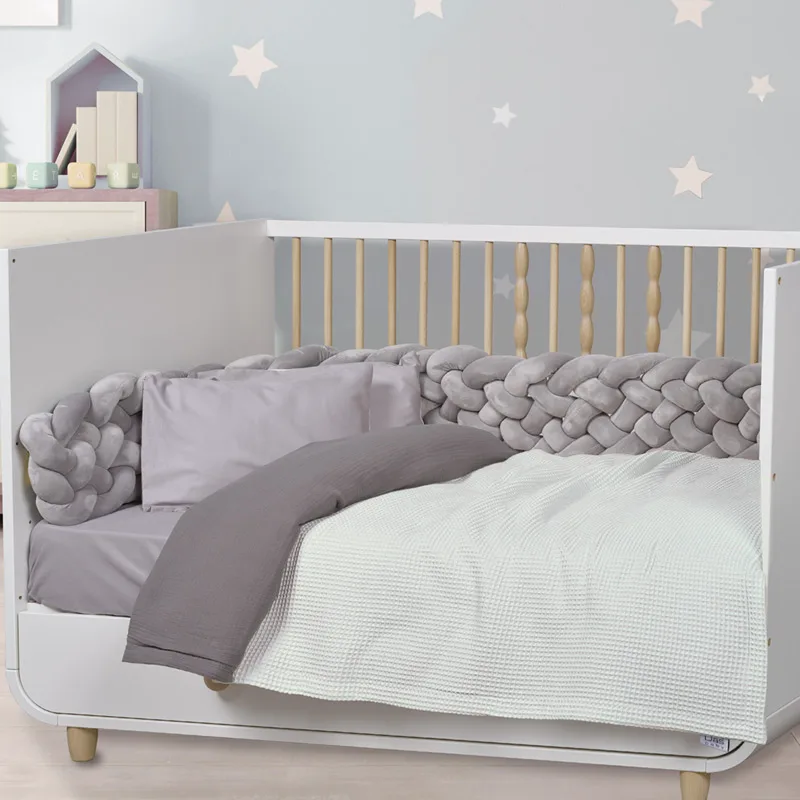 Κουβέρτα Πικέ Αγκαλιάς 80x110 Das Home 4882 Grey 80x110