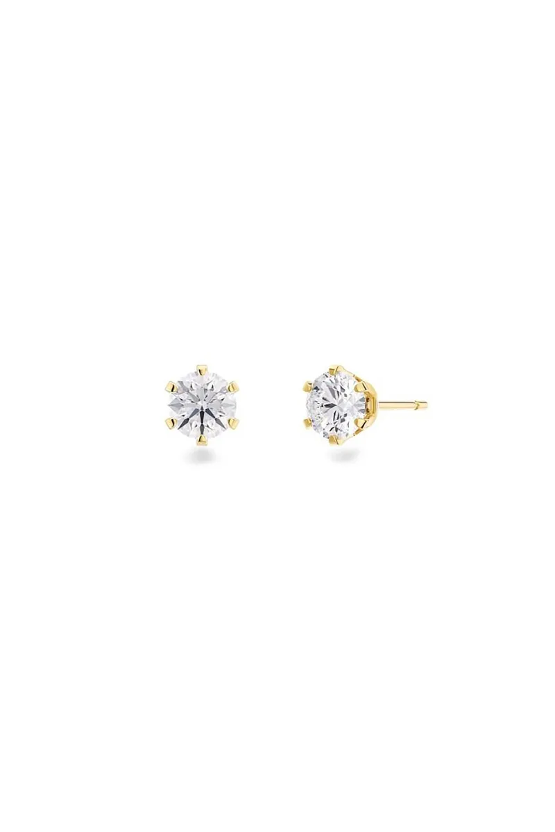 EDBLAD γυναικεία σκουλαρίκια "Crown Studs Χρυσό" - 127193