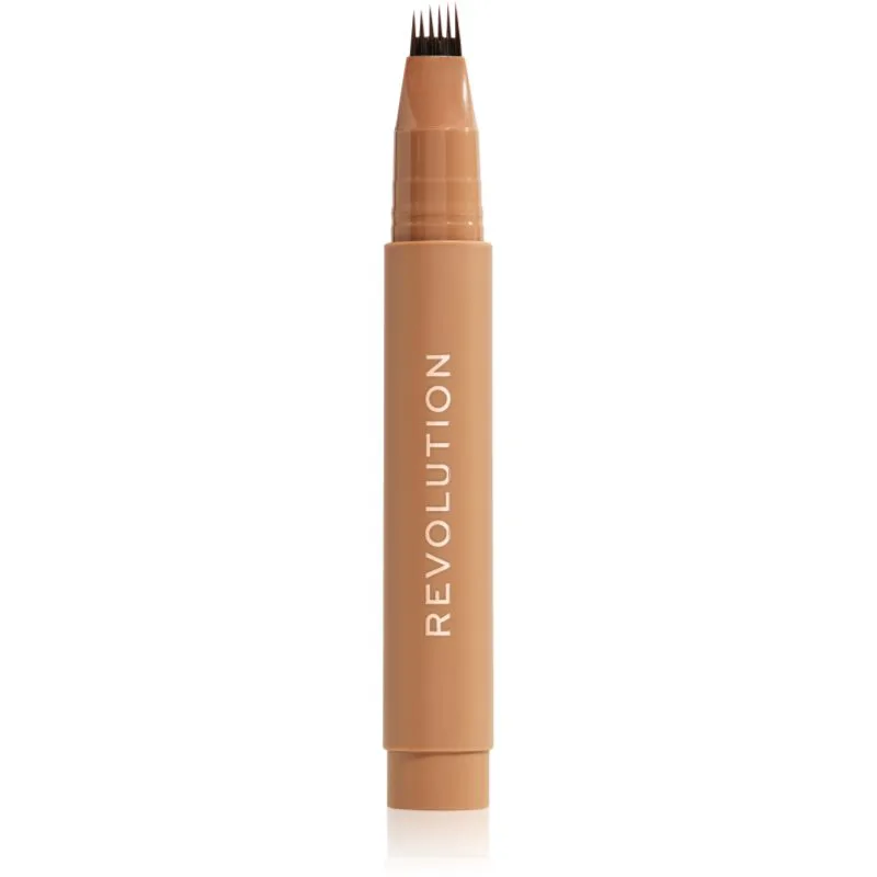 Revolution Instant Brow Hair μαρκαδόρος για τα φρύδια απόχρωση Cool Brown 1.8 ml