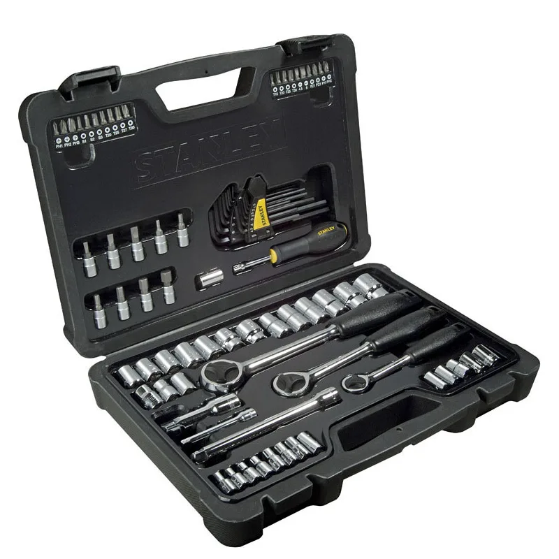 Κασετίνα Με Καρυδάκια 1/2" 1/4" και 3/8" 80Τμχ STANLEY STHT0-73930
