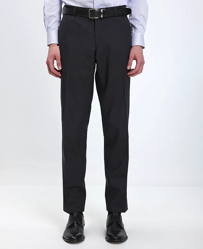 Kaiser Hoff Ανδρικό Παντελόνι Modern Fit σε Σκούρο Γκρι