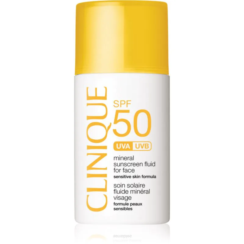 Clinique Sun SPF 50 Mineral Sunscreen Fluid For Face μεταλλικό αντηλιακό υγρό για πρόσωπο SPF 50 30 ml
