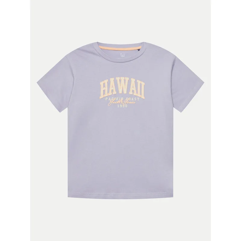 Jack & Jones T-Shirt Detroit 12269816 Μωβ Relaxed Fit