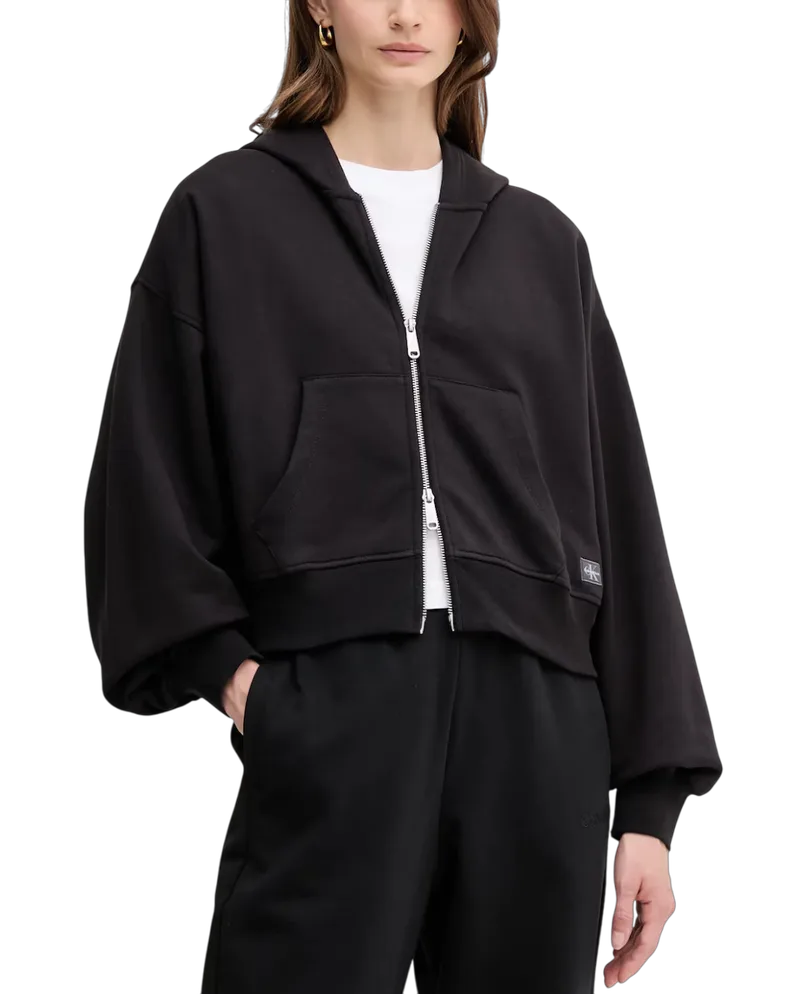 Γυναικεία Ζακέτα Μαύρη Calvin Klein LV047C216G-UB1