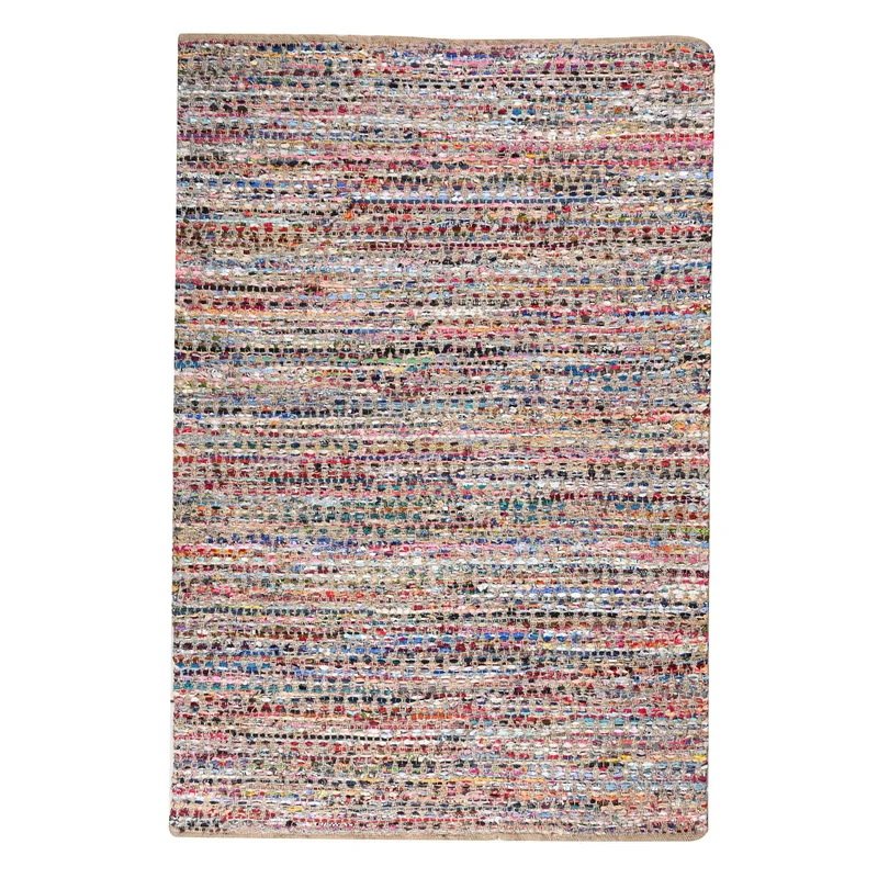 Χαλί Καλοκαιρινό (120x170) Pol Rugs & Mats Jute Chindi