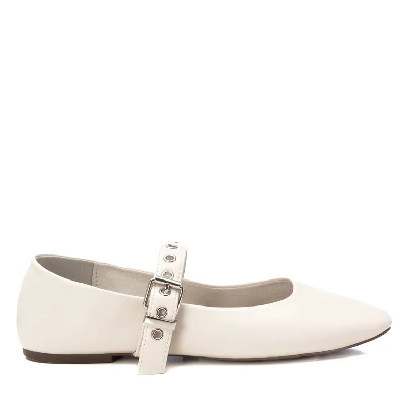 Γυναικείες Xti Γυναικείες Μπαλαρίνες 144021 Vegan OFF WHITE