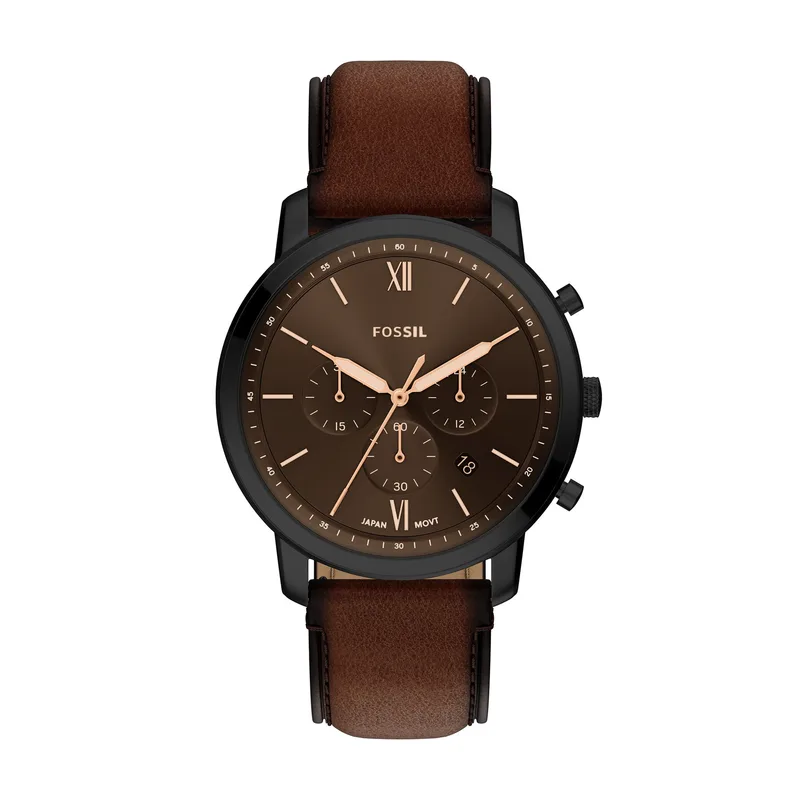 Ρολόι Fossil Neutra FS6163 Καφέ