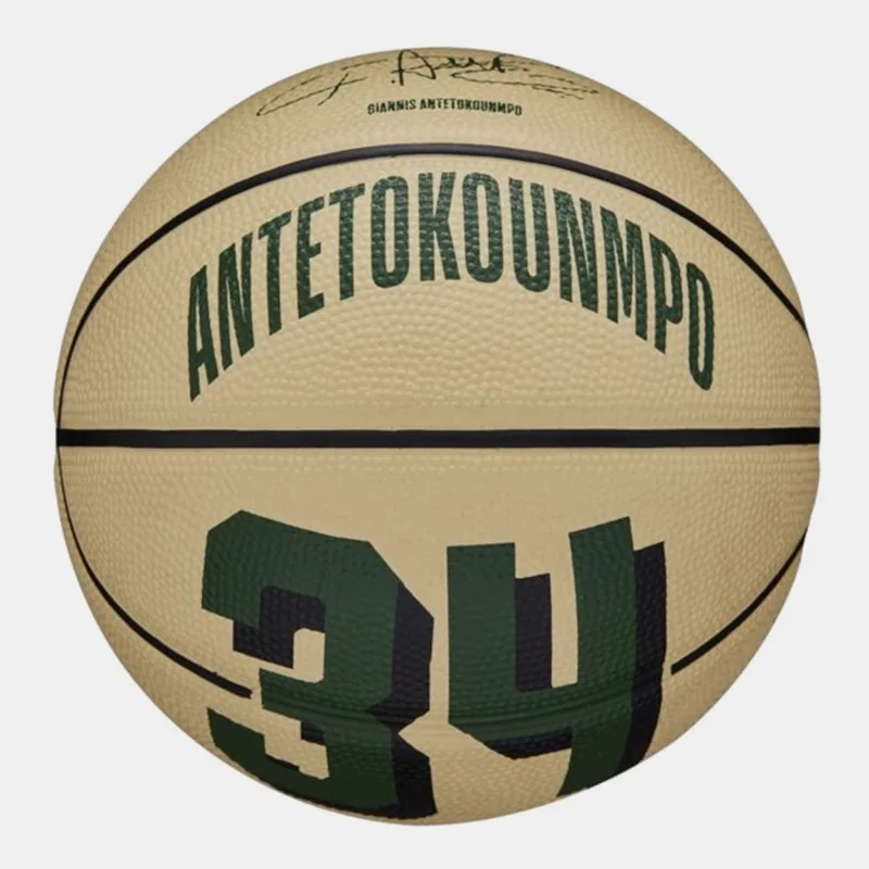 Wilson NBA Player Icon Mini Giannis Antetokounmpo Outdoor Μπάλα Μπάσκετ (9000163197_72536)