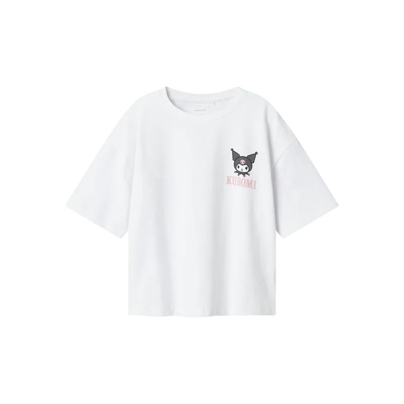 Μπλούζα μακό Kuromi κορίτσι name it-13245742-Bright White