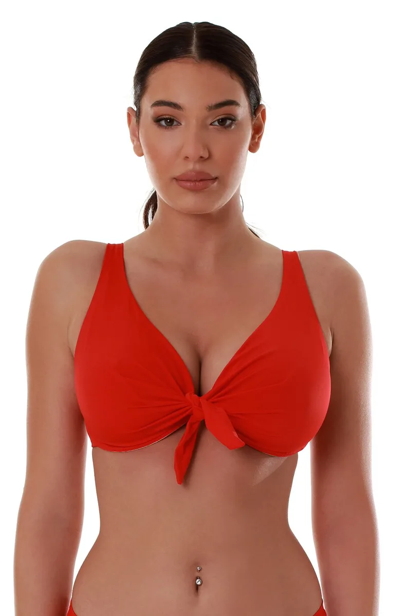 Bluepoint γυναικείο μαγιό bikini top με μπανέλα χωρίς φορμάρισμα (E cup)-26066100E-07