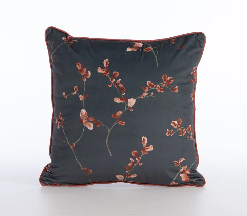 Μαξιλάρι Διακόσμησης Nef-Nef Vania Blue/Black 45x45