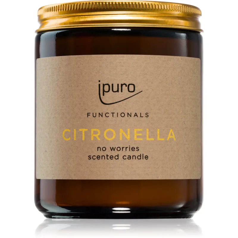 ipuro Functionals Citronella αρωματικό κερί 200 γρ