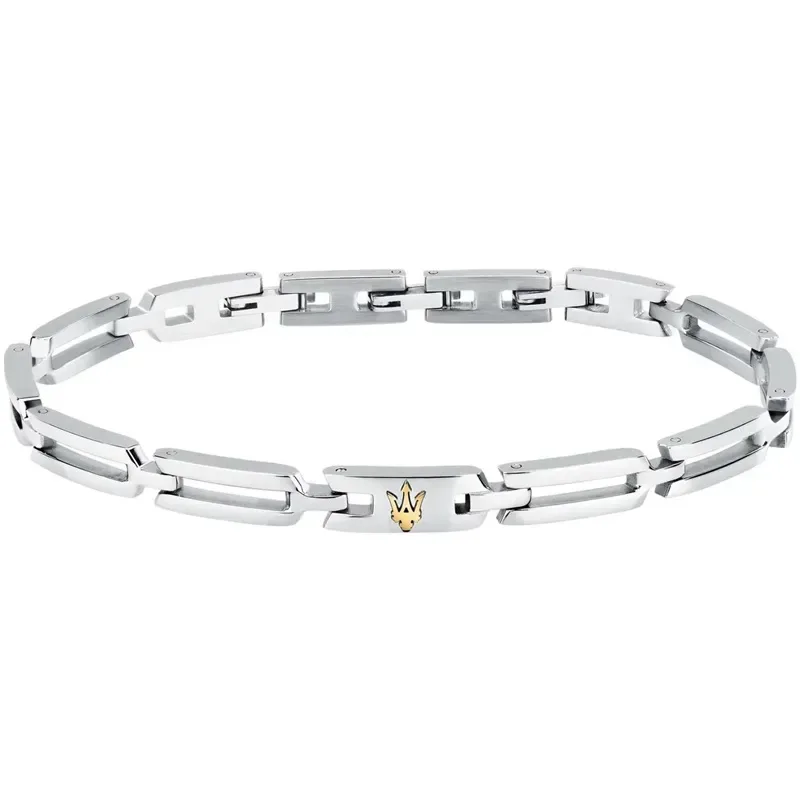 Βραχιόλι ανδρικό Maserati Iconic Stainless Steel JM424AVD74 JM424AVD74 Ατσάλι