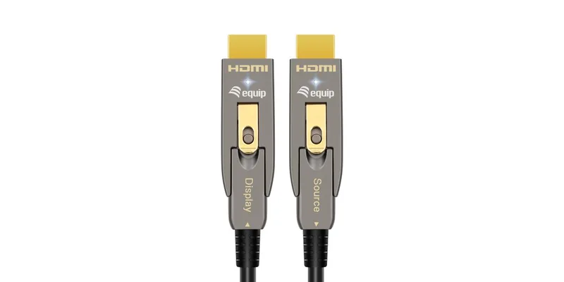 Εξοπλισμός HDMI HS Ethernet 2.0 D/A D-AOC 4K/60Hz 15.00m γκρι