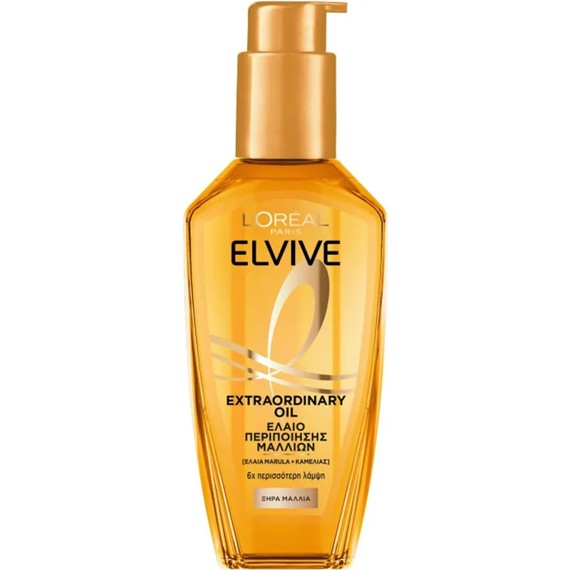 L'Oreal Paris Elvive Extraordinary Oil Θρεπτικό Έλαιο Περιποίησης για Ξηρά Μαλλιά που Χαρίζει Λάμψη & Απαλότητα 100ml