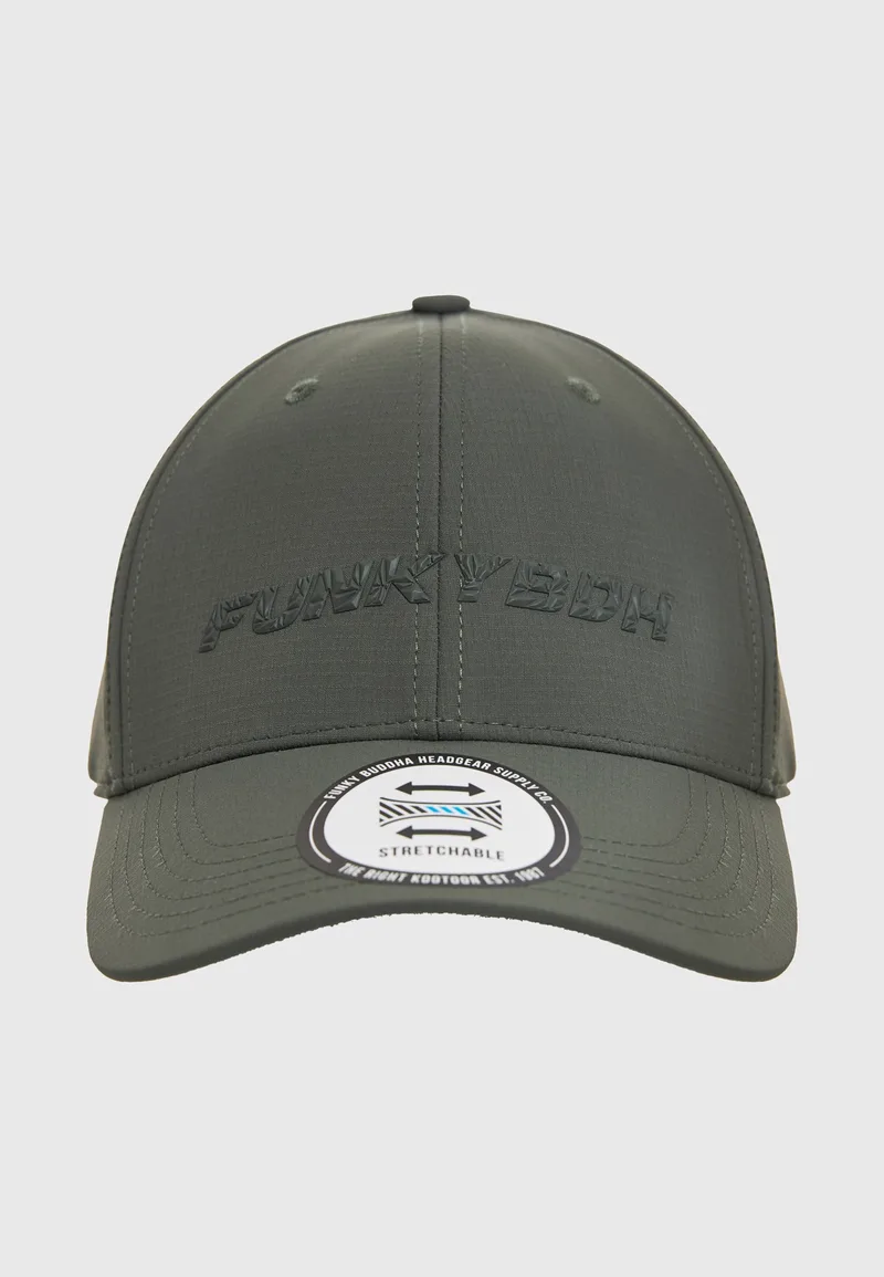 Ανδρικό καπέλο με rubber logo