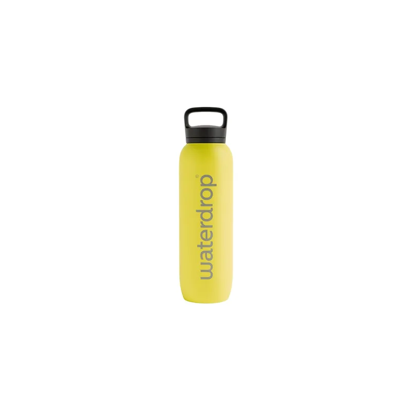 Waterdrop Thermo Steel All-Purpose thermos without cap Neon yellow 1000 ml