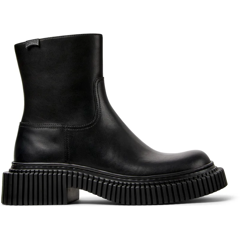 CAMPER Pix Berlin - Μποτάκια Για Γυναικεία - Μαύρο, Μέγεθος 35, Smooth leather