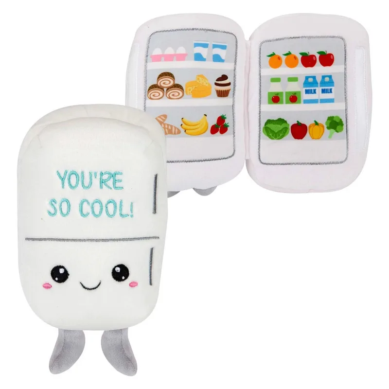 Λούτρινο Pms Fridge Plush 20cm Ψυγείο Άσπρο