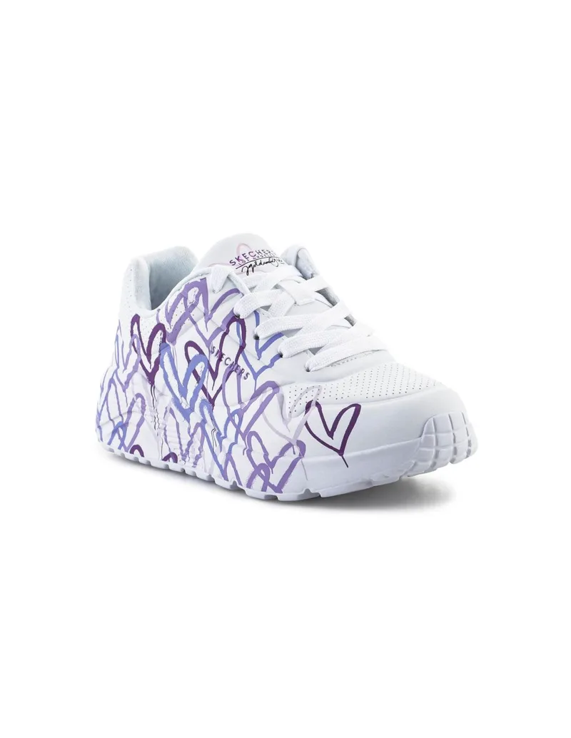 Skechers JGoldcrown Uno Lite Spread the Love Jr 314064LWLPR shoes
