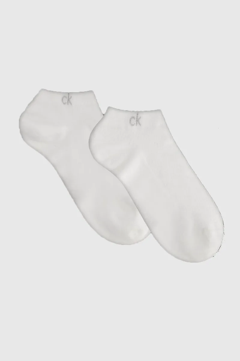 Calvin Klein γυναικείες κάλτσες κοφτές CK WOMEN Structure (Συσκ. με 2 ζεύγη)-701238124-001