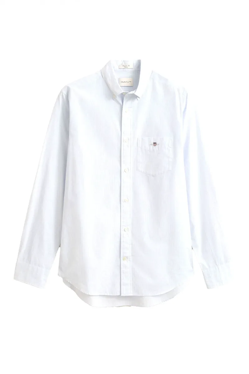 GANT ΠΟYΚΑΜΙΣΟ ΜΜ 455 LIGHT BLUE BANCER ΡΙΓΕ ΣΙΕΛ