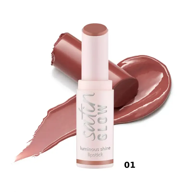 Essence Satin Glow Luminous Shine Lipstick 01