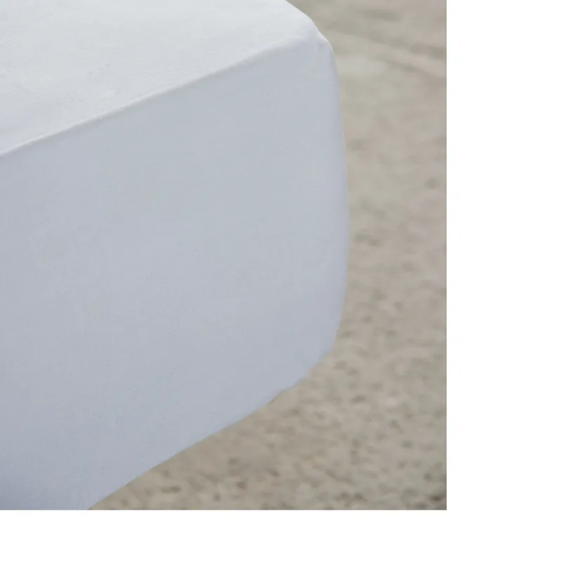 Σεντόνι Μεμονωμένο Υπέρδιπλο 165X205+35 Nima Superior Satin White Με Λάστιχο (165x205+35)
