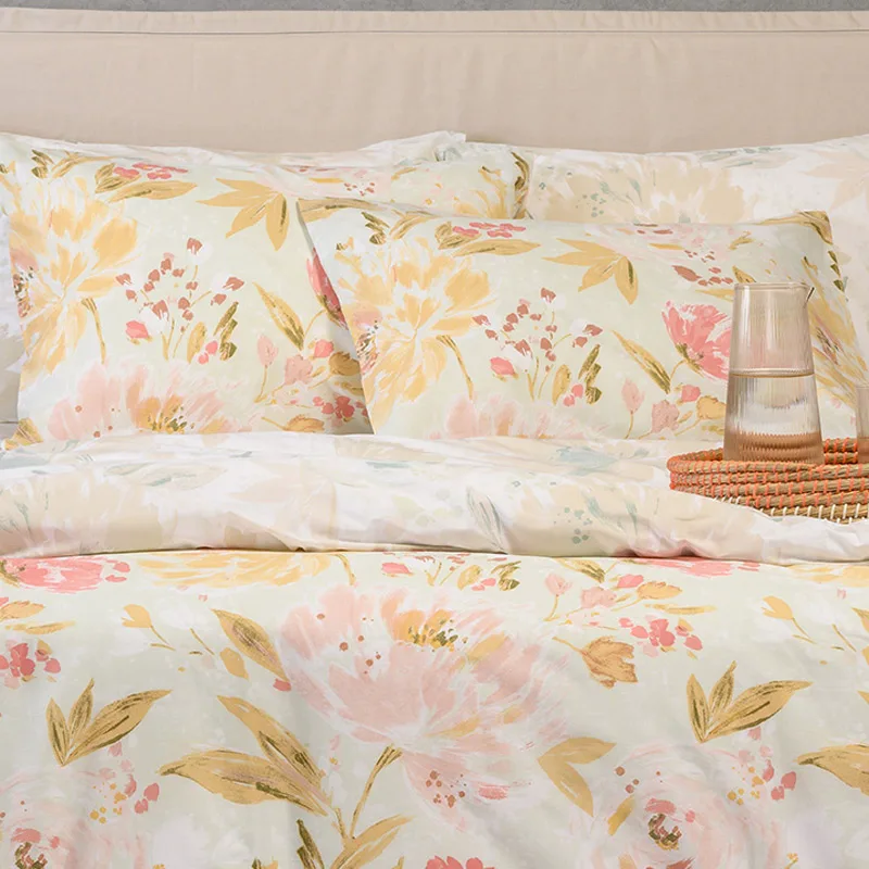 Μαξιλαροθήκες Σετ 50x70 Melinen Casual Anabelle Aqua