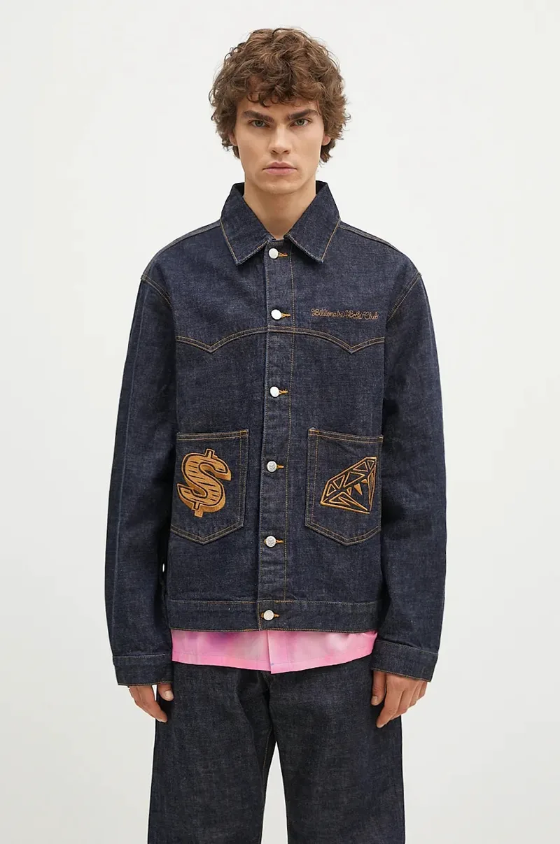 Τζιν μπουφάν Billionaire Boys Club Diamonds & Dollars Selvedge Denim