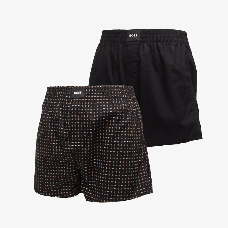 Μπόξερς Hugo Boss 2-Pack Boxer S. Cw Peach Black L